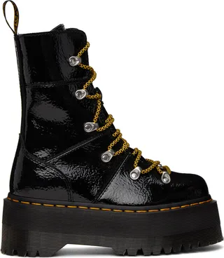 Dr. Martens Black Ghilana Max Platform Boots