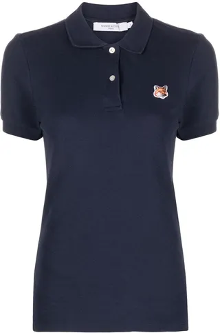 Fox Head cotton polo shirt