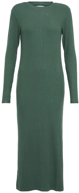 Ember ribbed-knit midi dress