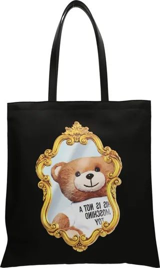 Moschino Teddy Bear-Printed Tote Bag