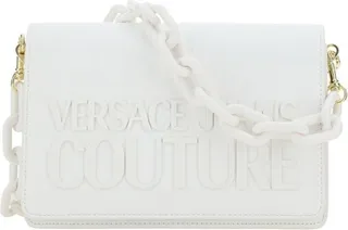 Versace Jeans Couture Logo-Embossed Chain-Linked Shoulder Bag