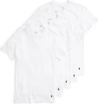 5-Pack Slim Fit V-Neck Undershirts