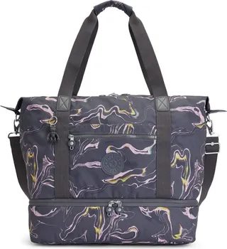 Kipling Art M Weekender Printed Tote Bag Soft Marble