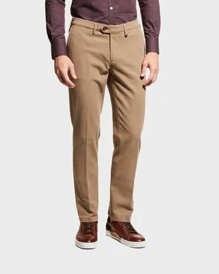Men's Cotton-Stretch Sport Pants