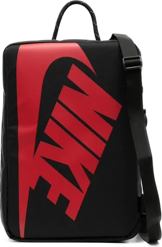 Logo-Print Shoe Box Bag