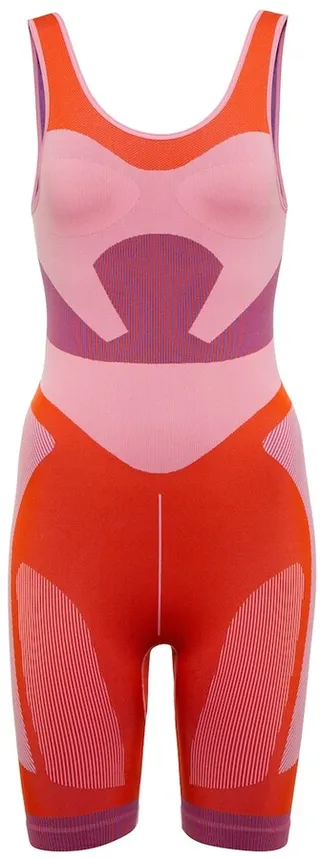 TrueStrength scoop-back leotard