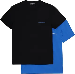 2pack Crew Neck T-shirt Undershirt Black