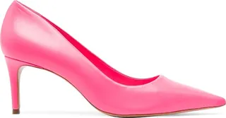 Pointed-Toe 75mm Leather Pumps