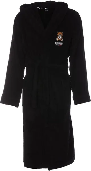 Moschino Teddy Bear Embroidered Dressing Gown