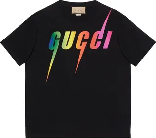 logo-print detail T-shirt