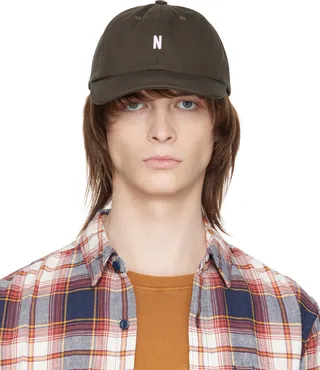 NORSE PROJECTS Khaki Sports Cap