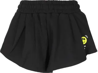 Barrow Logo Printed Pleated Shorts