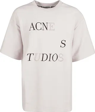 ACNE STUDIOS- Logo Cotton T-shirt