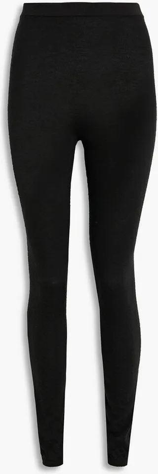 Cashmere-blend leggings