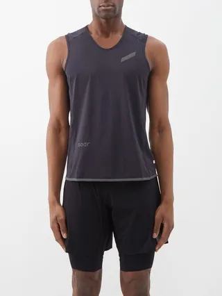 2.0 Jersey And Mesh Tank Top