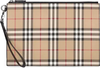Edin Check e-canvas pouch
