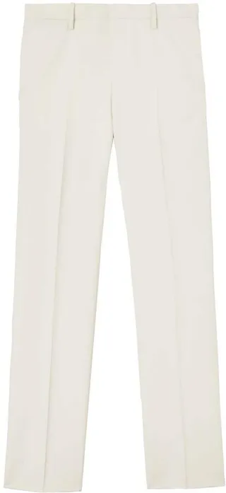 Straight-Leg Tailored Trousers