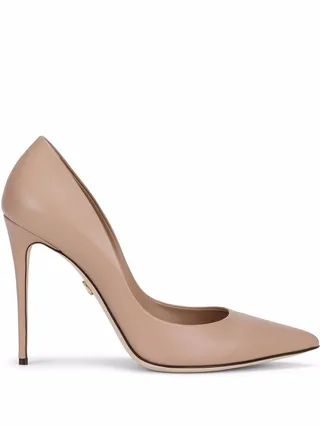 Leather Stiletto Pumps