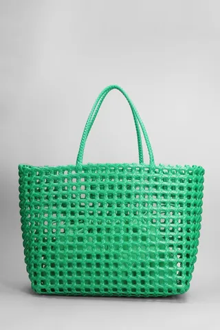 Tote In Green Polyester