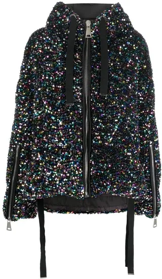 Embellished Down-Padded Jacket