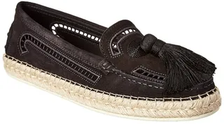 Tod’S Gommino Tassel Suede Espadrille