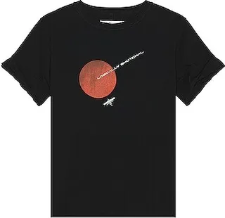 C2H4 Logically Emotional T-shirt in Black