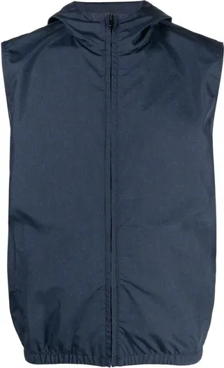 Zip-Up Hooded Gilet