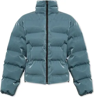 McQ Alexander McQueen Cropped Zip-Up Puffer Jacket