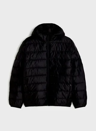 Zip Through Puffer Jacket