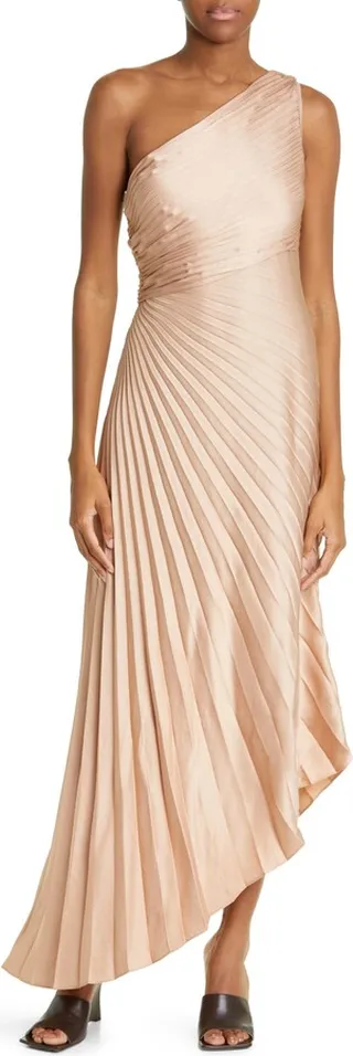 Delfine One-Shoulder Dress