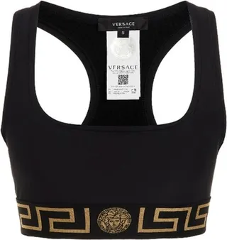 Versace Medusa Motif Scoop-Neck Bra
