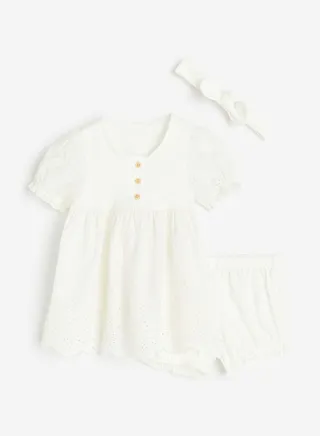 Kids 3 Piece Dress Set