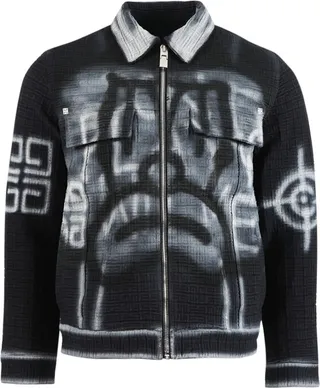 X Chito Classic Zip Denim Jacket Black