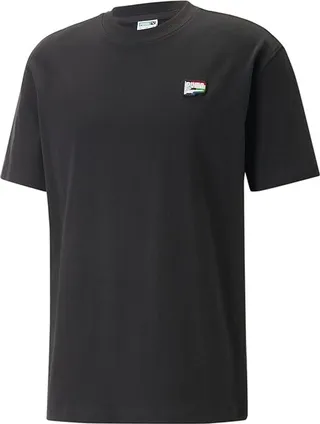 PUMA Downtown Pride Tee (Puma Black) Men's Clothing