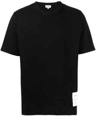 logo-patch short-sleeved T-shirt