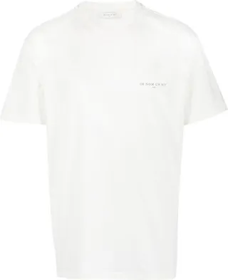 logo-print T-shirt