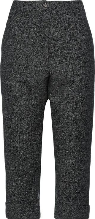 Cropped Pants Steel Grey
