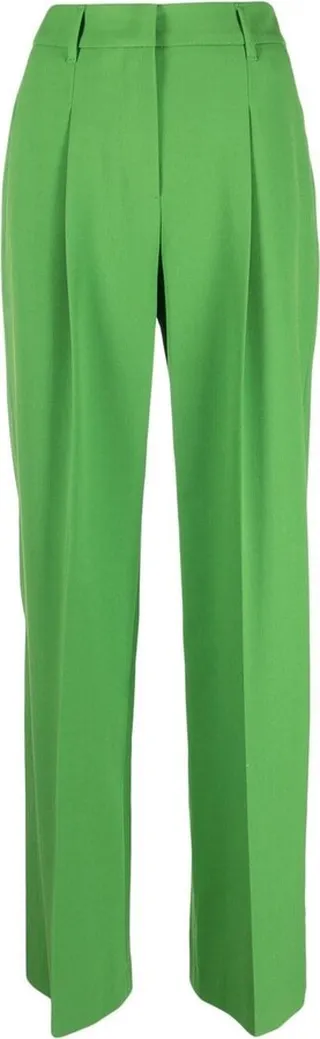 Straight-Leg Tailored Trousers