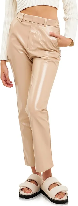 Faux Leather Pants