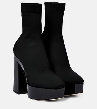 Giome 140 platform sock boots