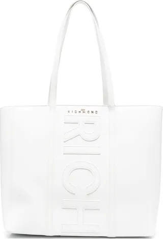 Logo-Embossed Tote Bag
