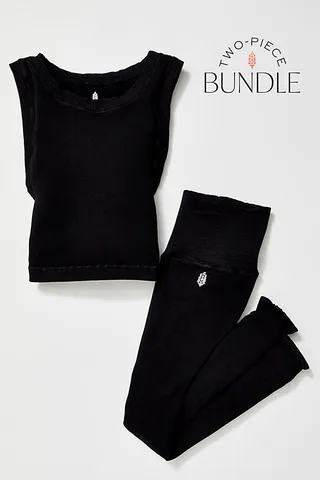 Happiness Runs Muscle Tank Bundle by FP Movement at Free People