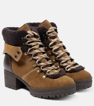 Eileen suede hiking boots