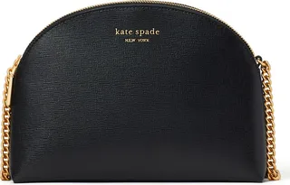 Morgan Saffiano Double Leather Crossbody Bag