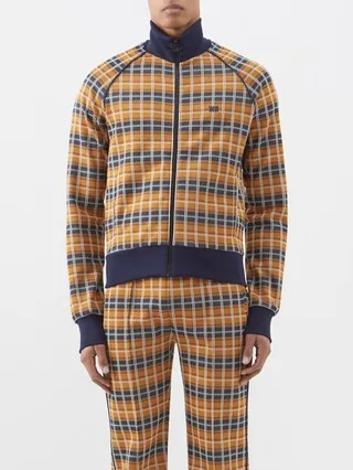 Samuel Checked Track Jacket