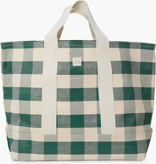 Green Gingham Bodie Bag