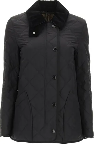 Burberry Diamond Quilted Barn Jacket