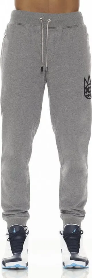 Cult of Individuality Sweatpant In Heather Grey - Grey
