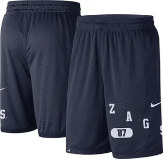 Men's Nike Navy Gonzaga Bulldogs Wordmark Performance Shorts