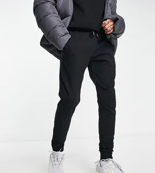 ASOS DESIGN super skinny sweatpants in black